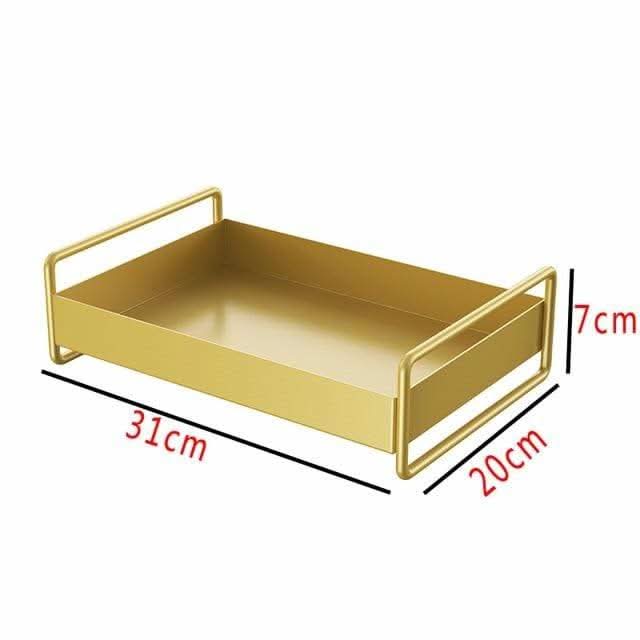 Norvo | LUXTRAY – Luksuriøs Metall Organizer Fat