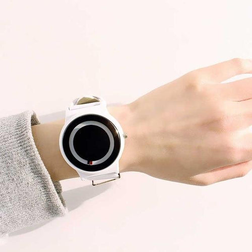 Norvo | IcoolGadgets Ny ankomst Trend ingen pekeren Konsept klokke Enkel kreativ merke Kvinne Menn klokker Relogio Feminino