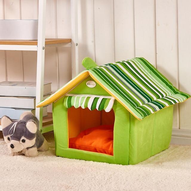 Norvo | Innendørs hundehus/katt hus hundeseng/katteseng kjæledyrseng for små-middels store dyr