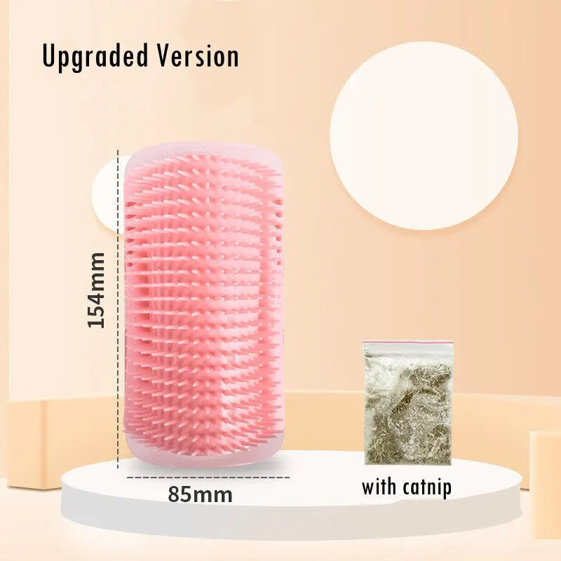 Katt Veggbørste med Kattemynte Skålift