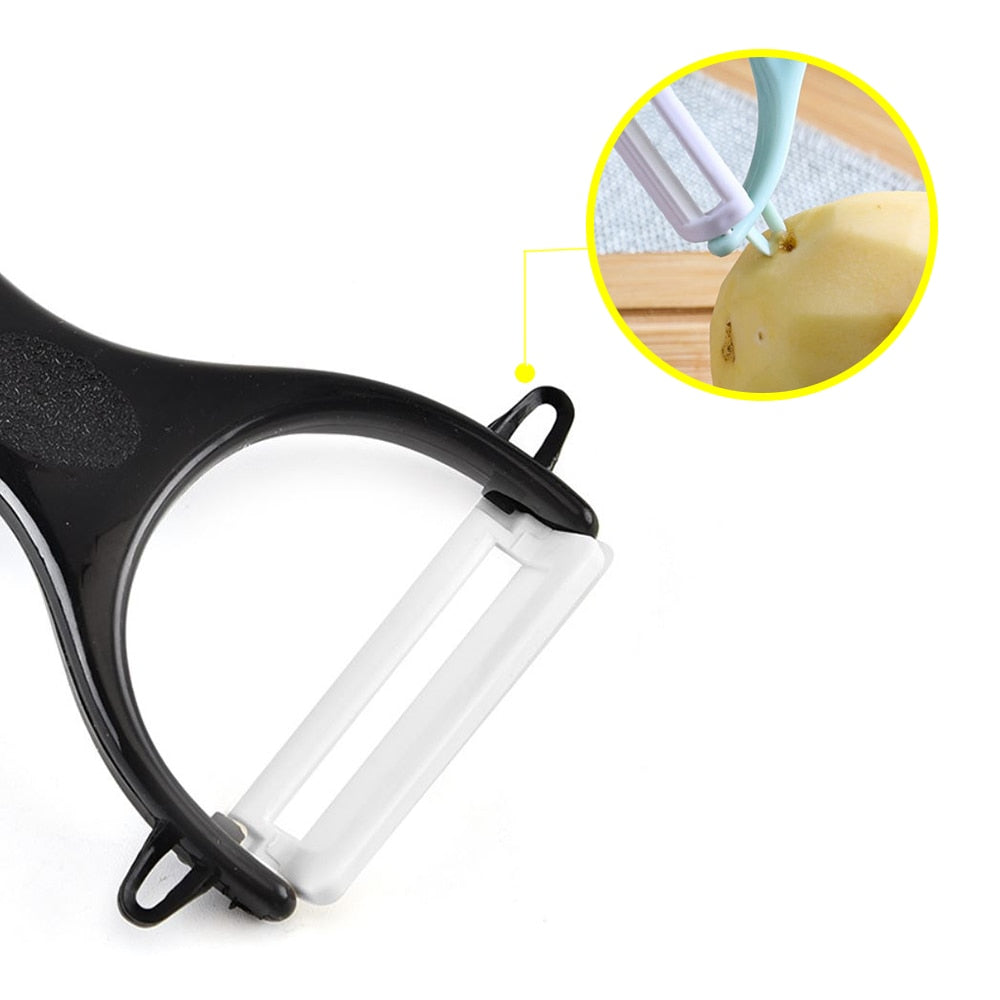Grønnsak Frukt Potet Skreller Cutter Husholdning Keramisk Gadget Skrelling | Norvo