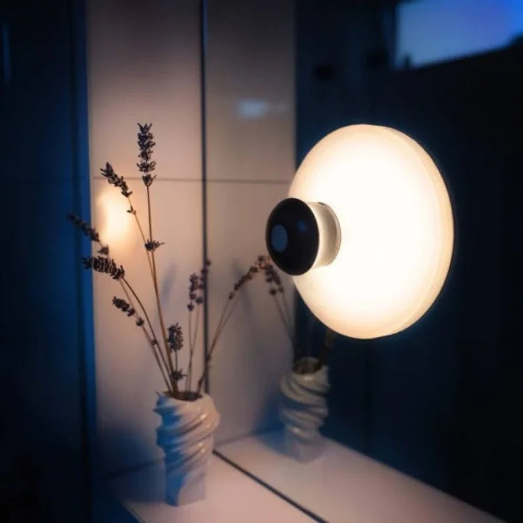 Norvo | Vegglampe med oppladbar sugefeste LED