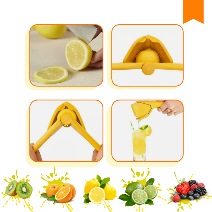 Allsidig Manuell Sitruspresse