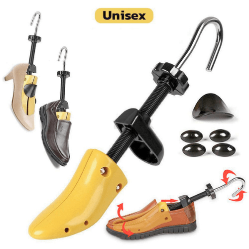 Norvo | Justerbar Sko Utvider – Sko Forstørrer for Menn & Kvinner | Strekk Lengde & Bredde Komfortabelt