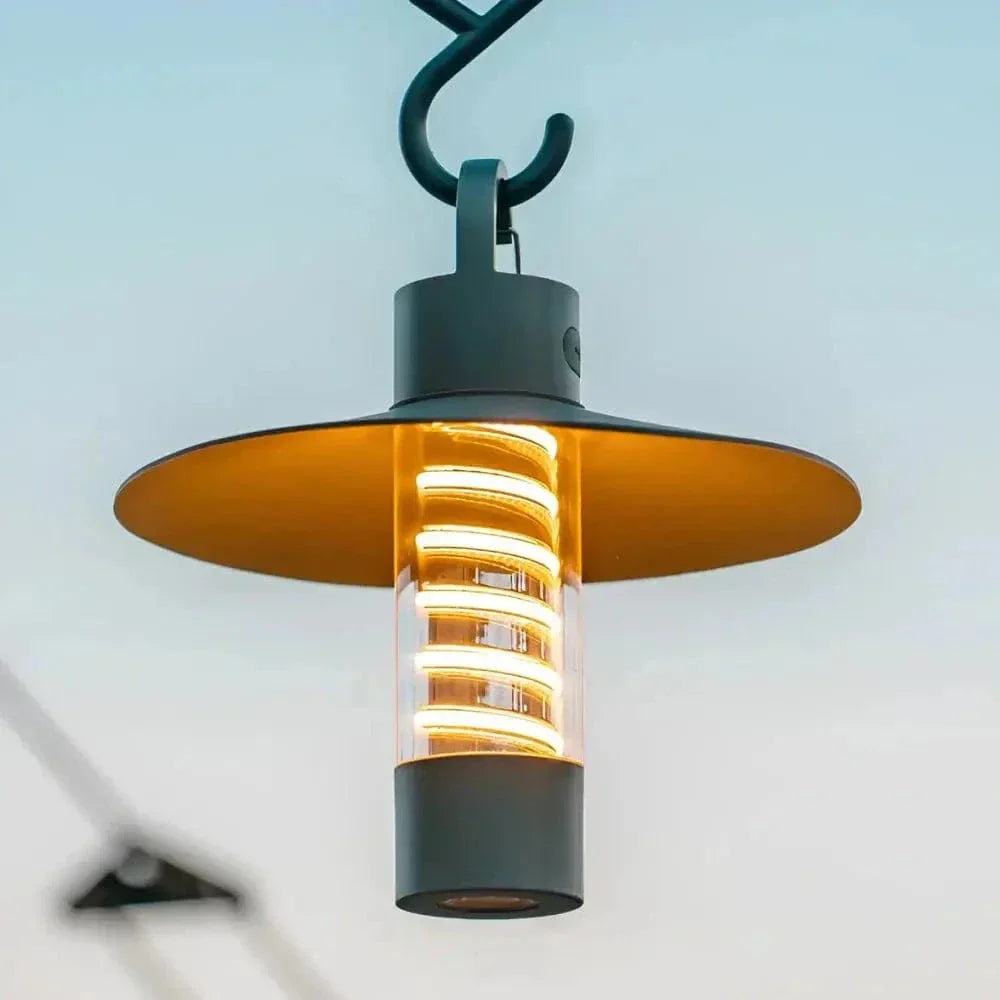 Norvo | Justerbart Oppladbart Campinglys | Vanntett, Bærbar & Ideell for Fotturer og Utendørs Eventyr