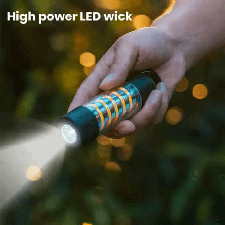 Norvo | Justerbart Oppladbart Campinglys | Vanntett, Bærbar & Ideell for Fotturer og Utendørs Eventyr