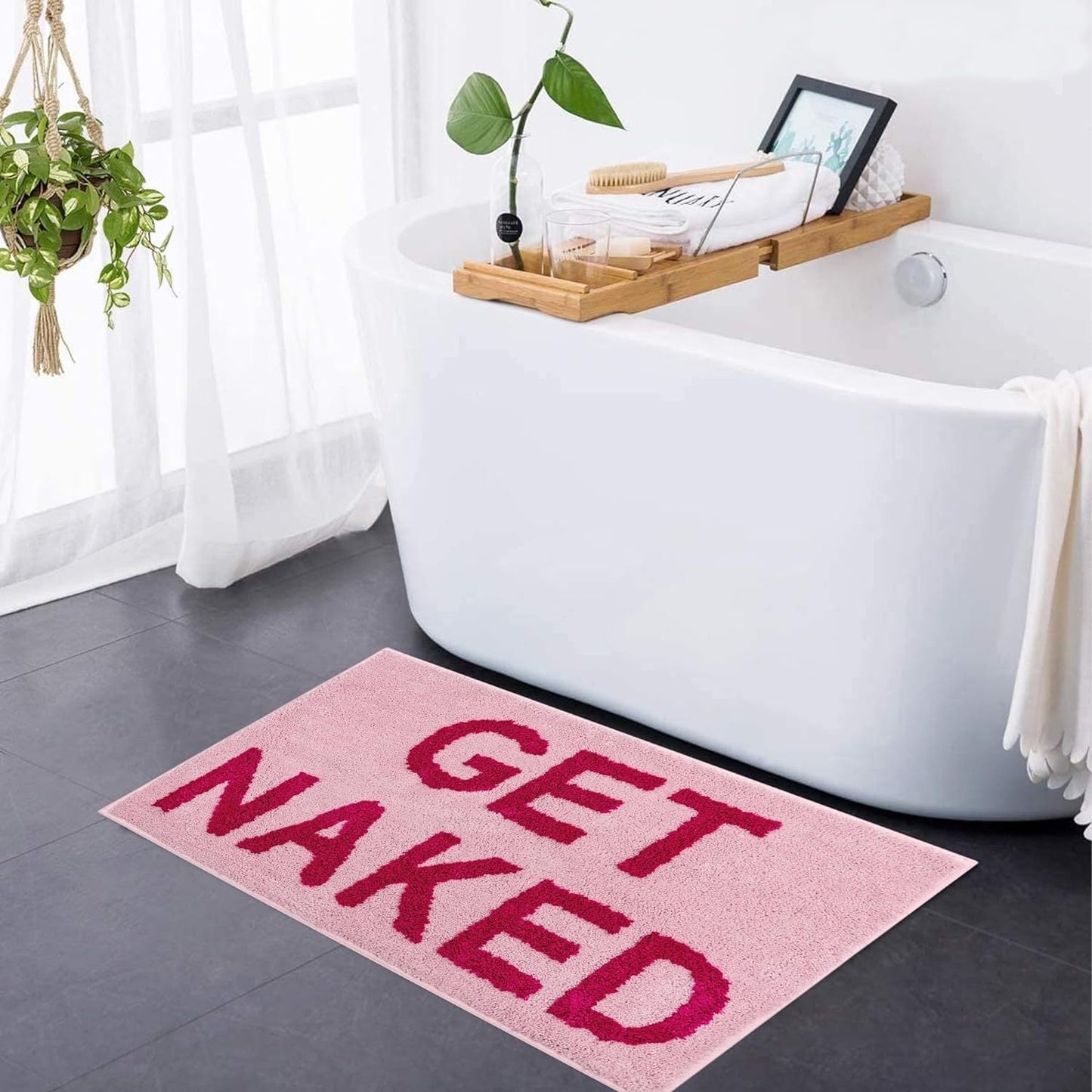 Norvo | Get Naked Bade Matte – Myk tuftet badegulvmatte