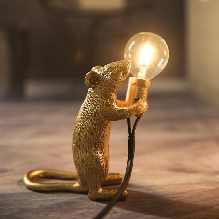 Norvo | Vintage Mouse LED Bordlampe