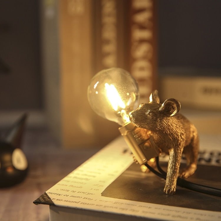 Norvo | Vintage Mouse LED Bordlampe