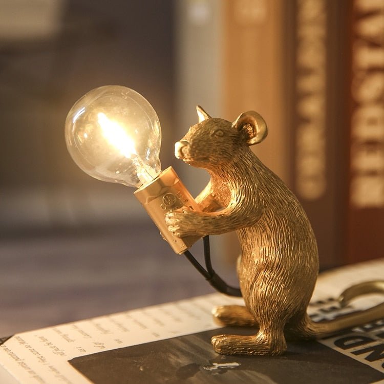 Norvo | Vintage Mouse LED Bordlampe