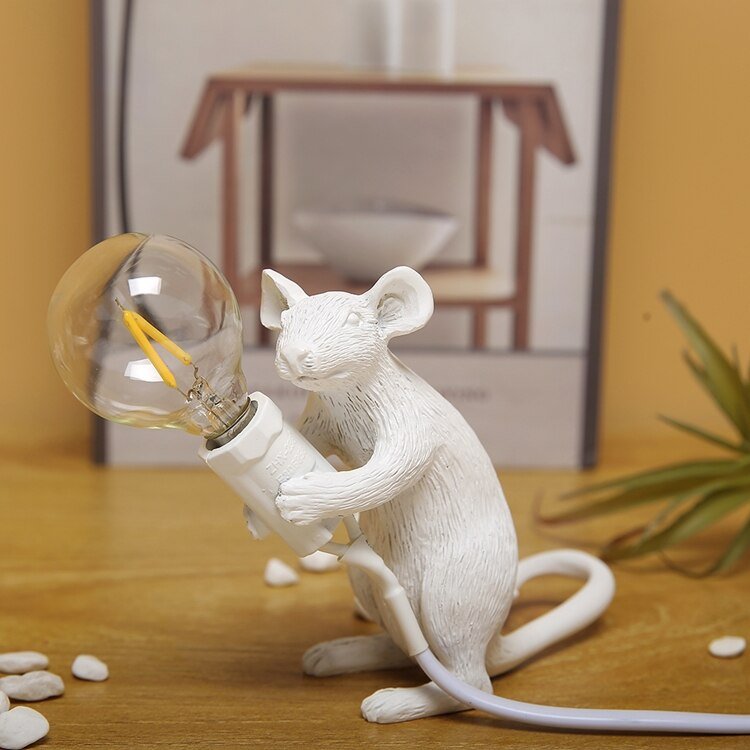 Norvo | Vintage Mouse LED Bordlampe