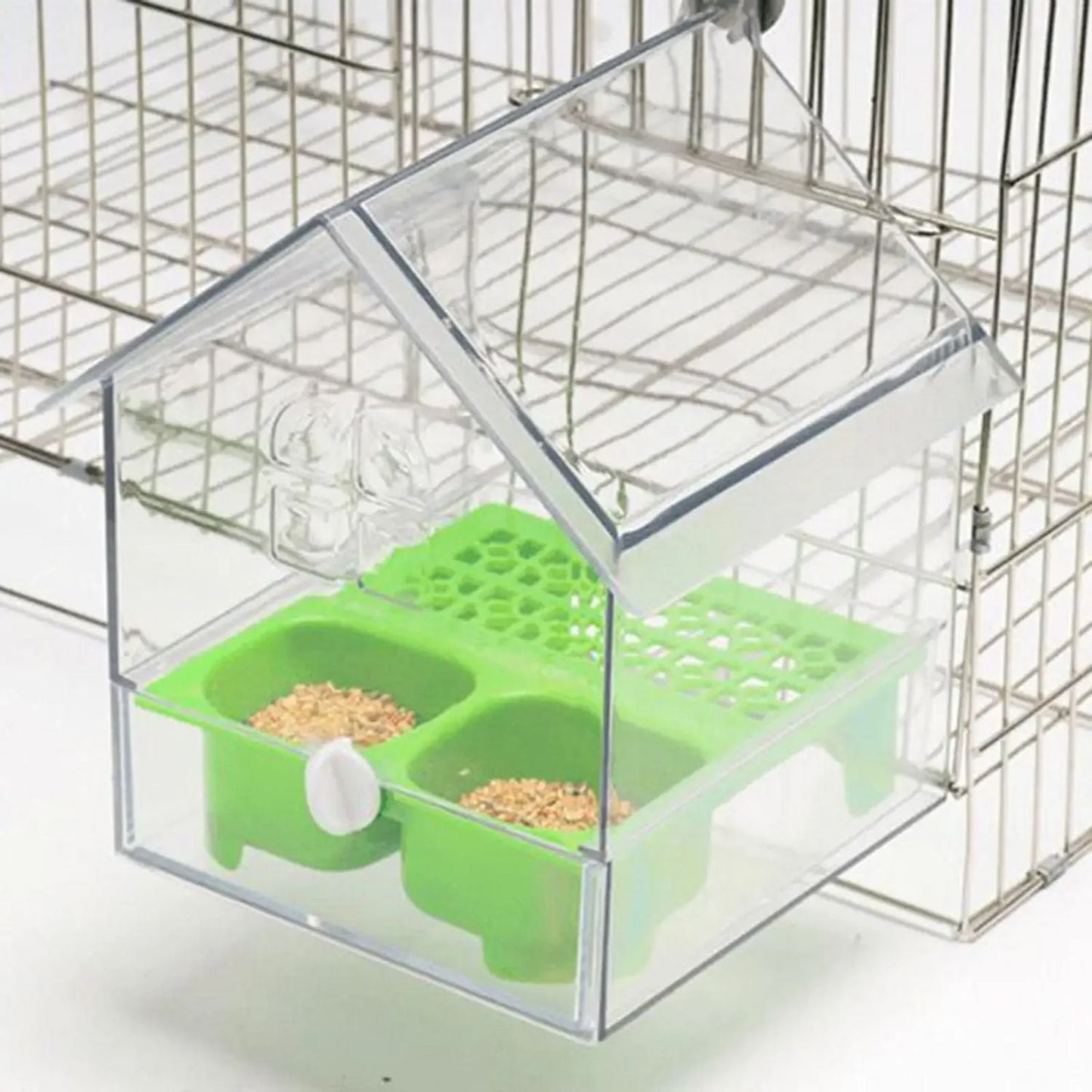 Norvo | Eksternt Fuglebrett og Badstue – Plassbesparende Anti-Søle Fôringsløsning