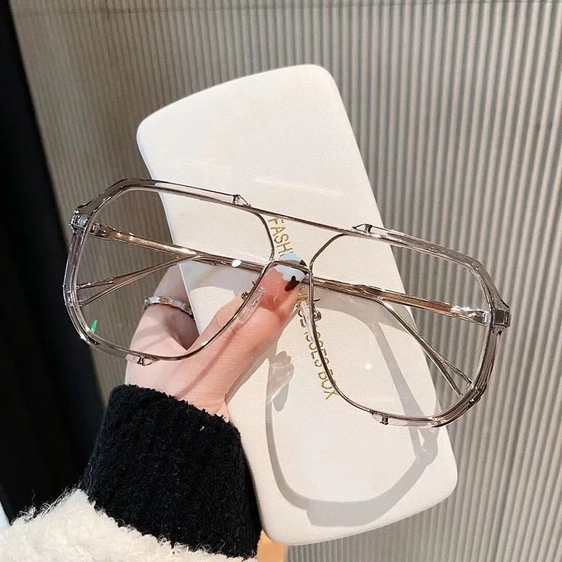 Norvo | VOGUEVIEW SHADES – Oversized firkantede solbriller med UV400 & fotokromatiske linser