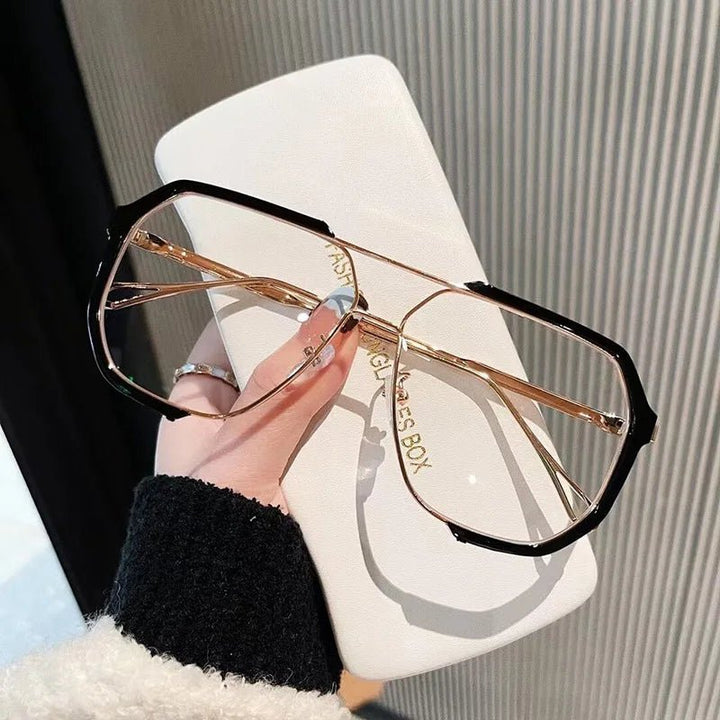 Norvo | VOGUEVIEW SHADES – Oversized firkantede solbriller med UV400 & fotokromatiske linser