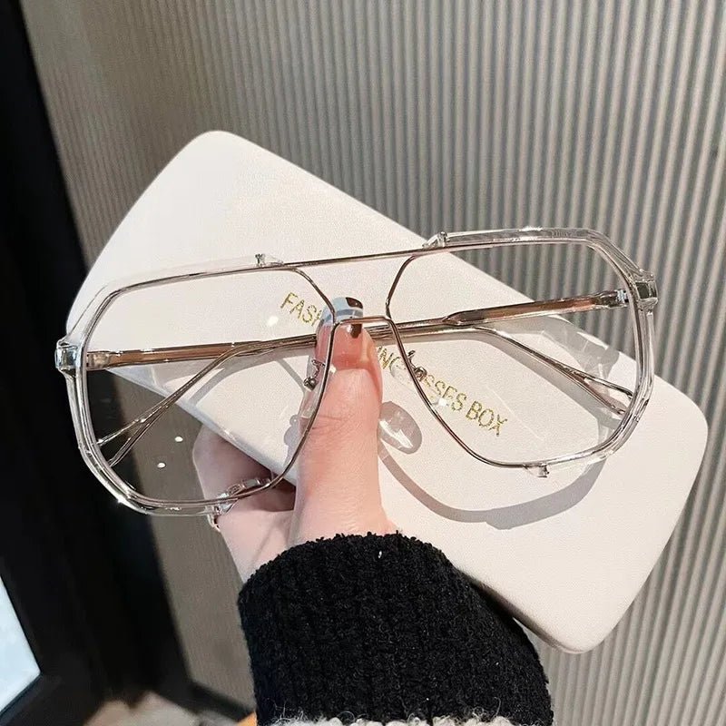 Norvo | VOGUEVIEW SHADES – Oversized firkantede solbriller med UV400 & fotokromatiske linser