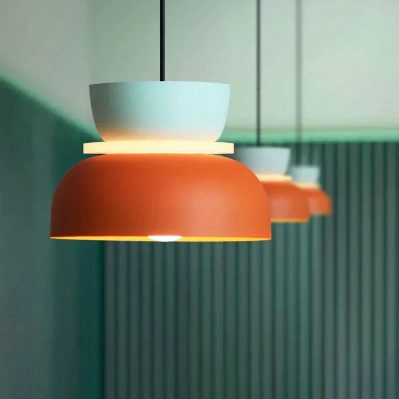 Norvo | Skandinavisk Eleganse Tå med Aurora Macaron Pendellampe