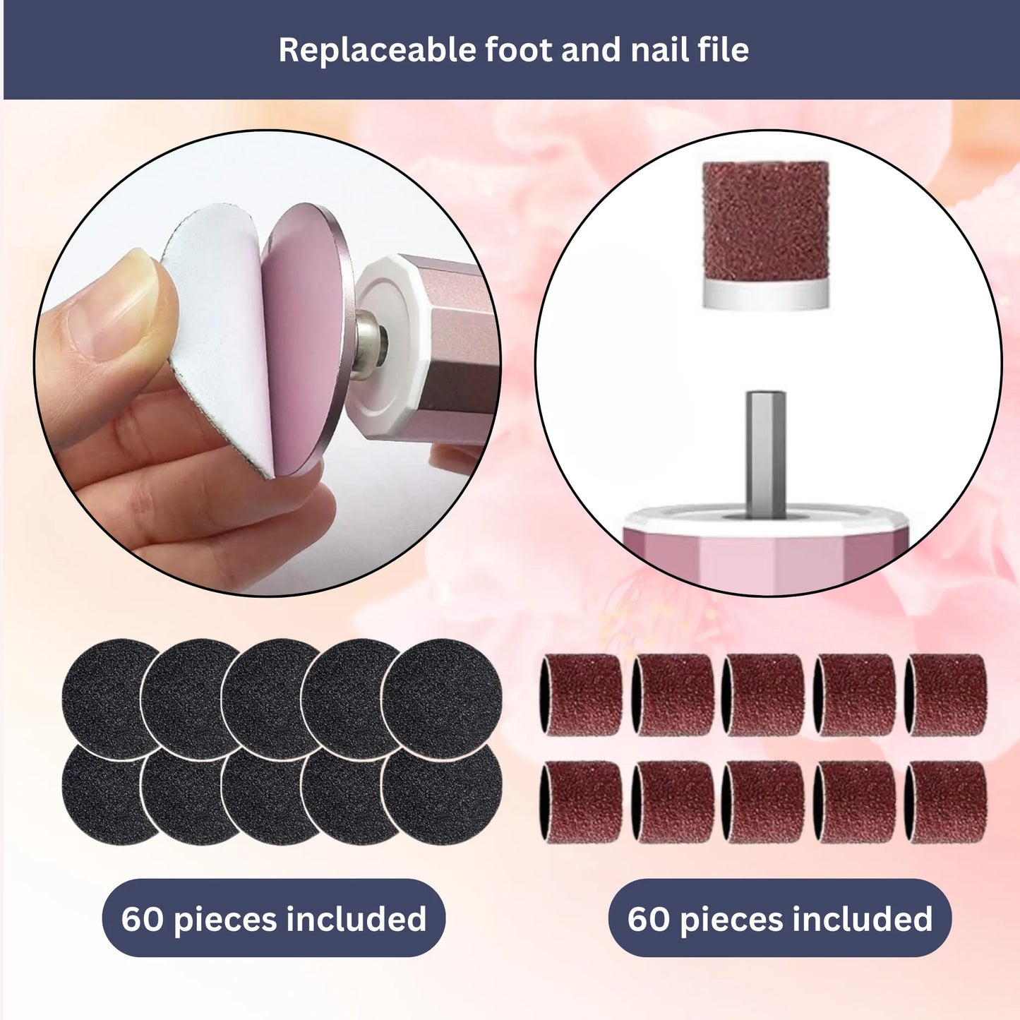 Norvo | Elektrisk Fotfil | Oppladbar, Vanntett & Ideell for Glatte Føtter Hjemme