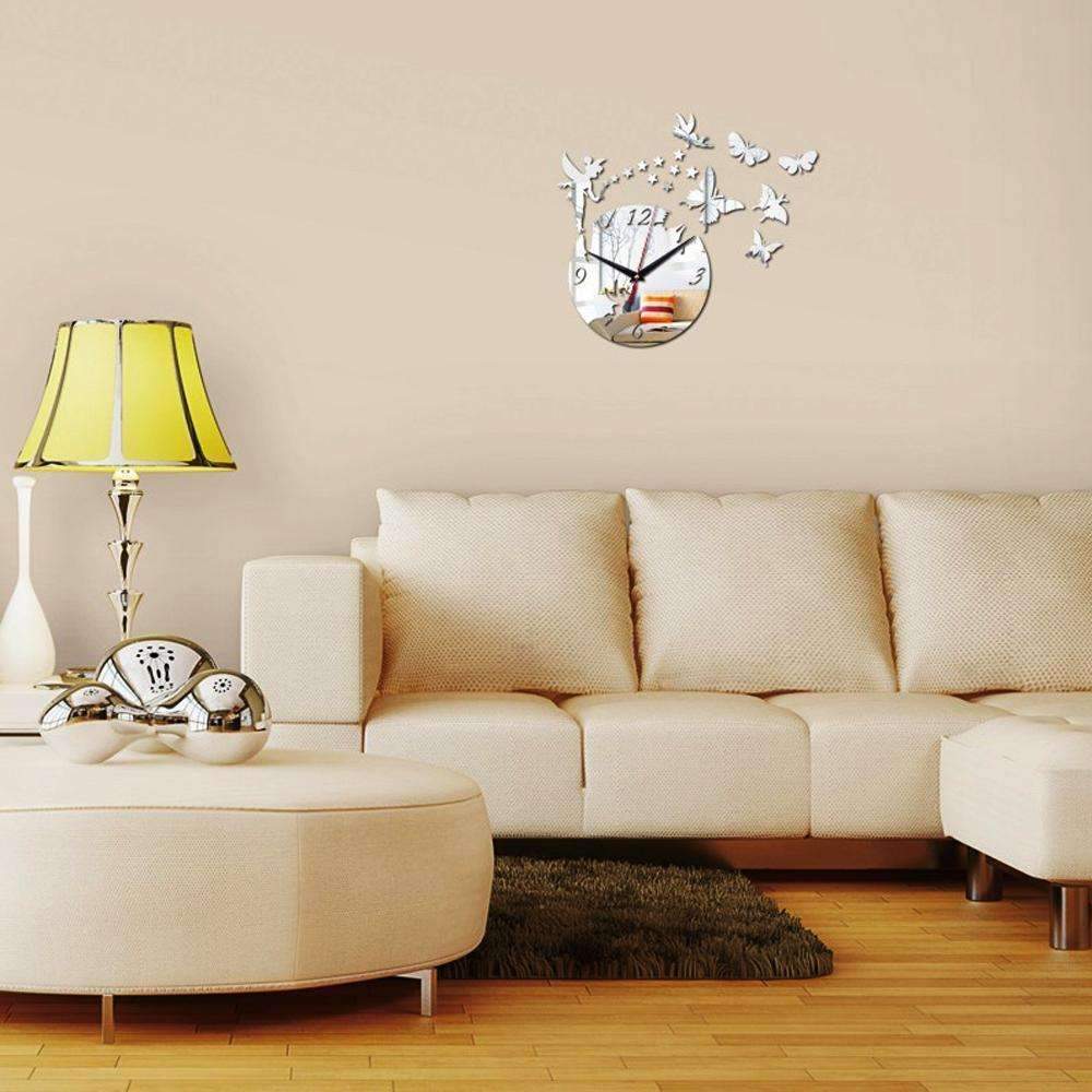 Norvo | 3D Akrylklokke - Gjør Veggen Din Mer Vakker!