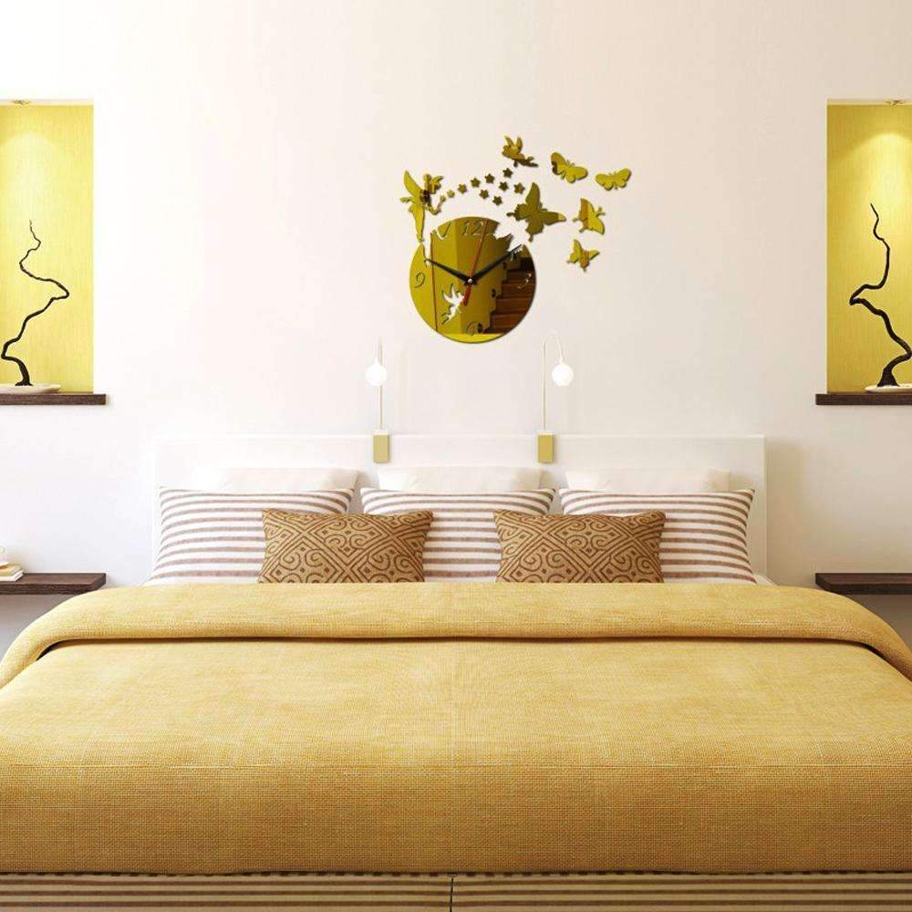 Norvo | 3D Akrylklokke - Gjør Veggen Din Mer Vakker!