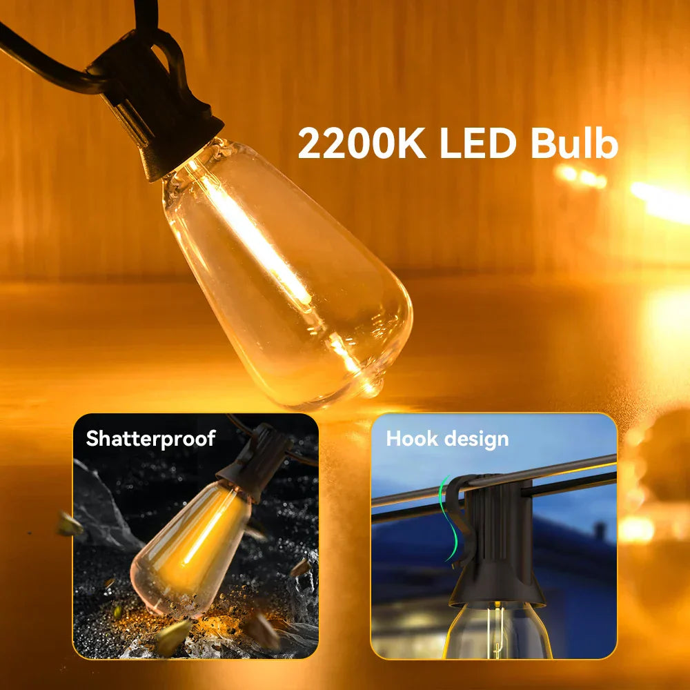 Norvo | Vanntett LED Lyslenke - LumiGlow