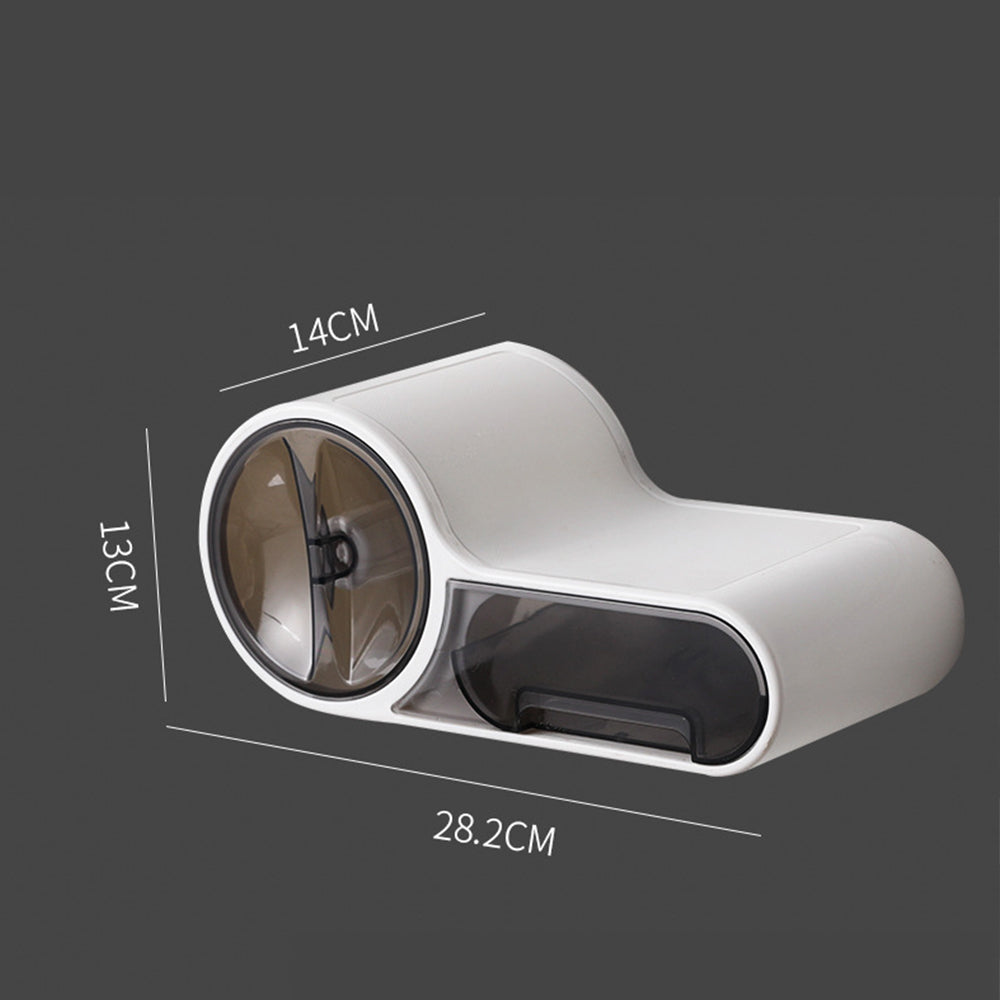 Norvo | Toalettpapirholder med vanntett hyllesystem