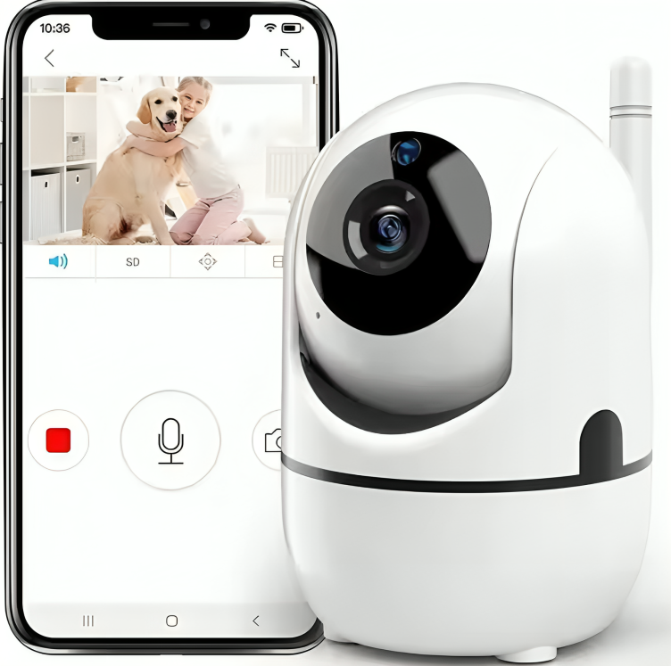 Norvo | Baby Monitor Kamera med Nattvision Lyd