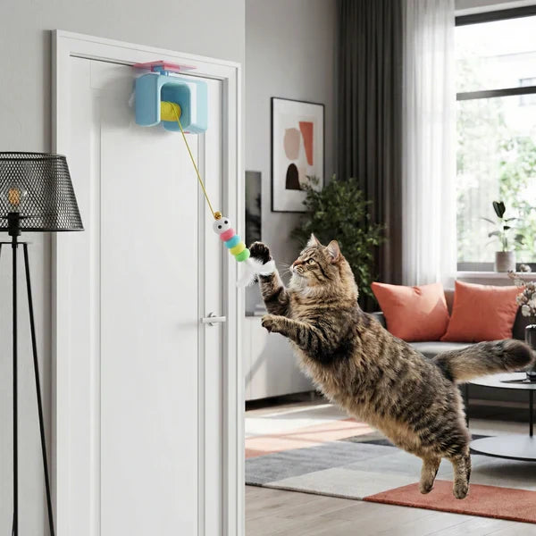 Elektrisk kattelekene for hengende Norvo