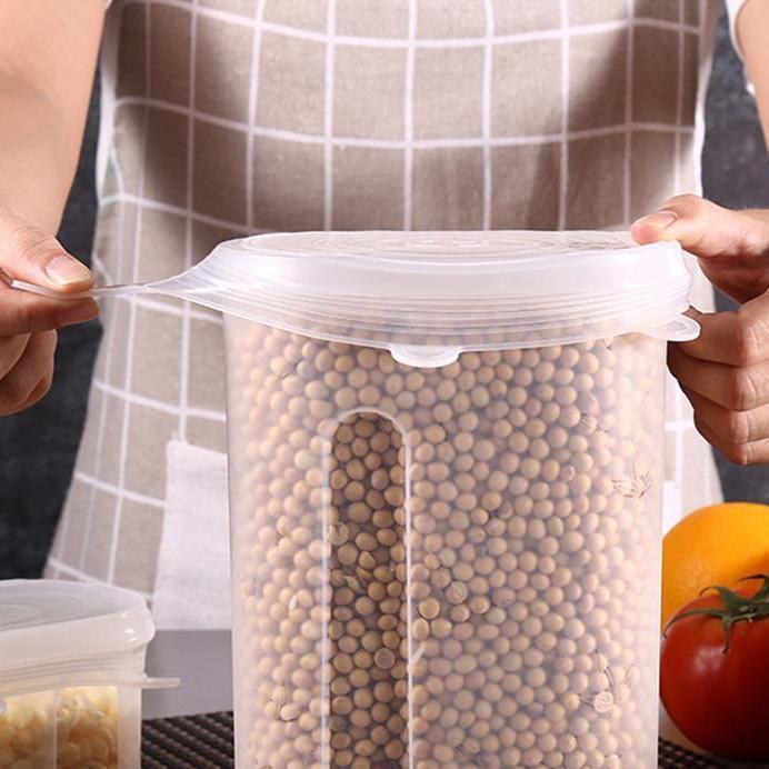 Norvo | Air Tight Silikon Mattrygghet Lokk (Sett med 6)