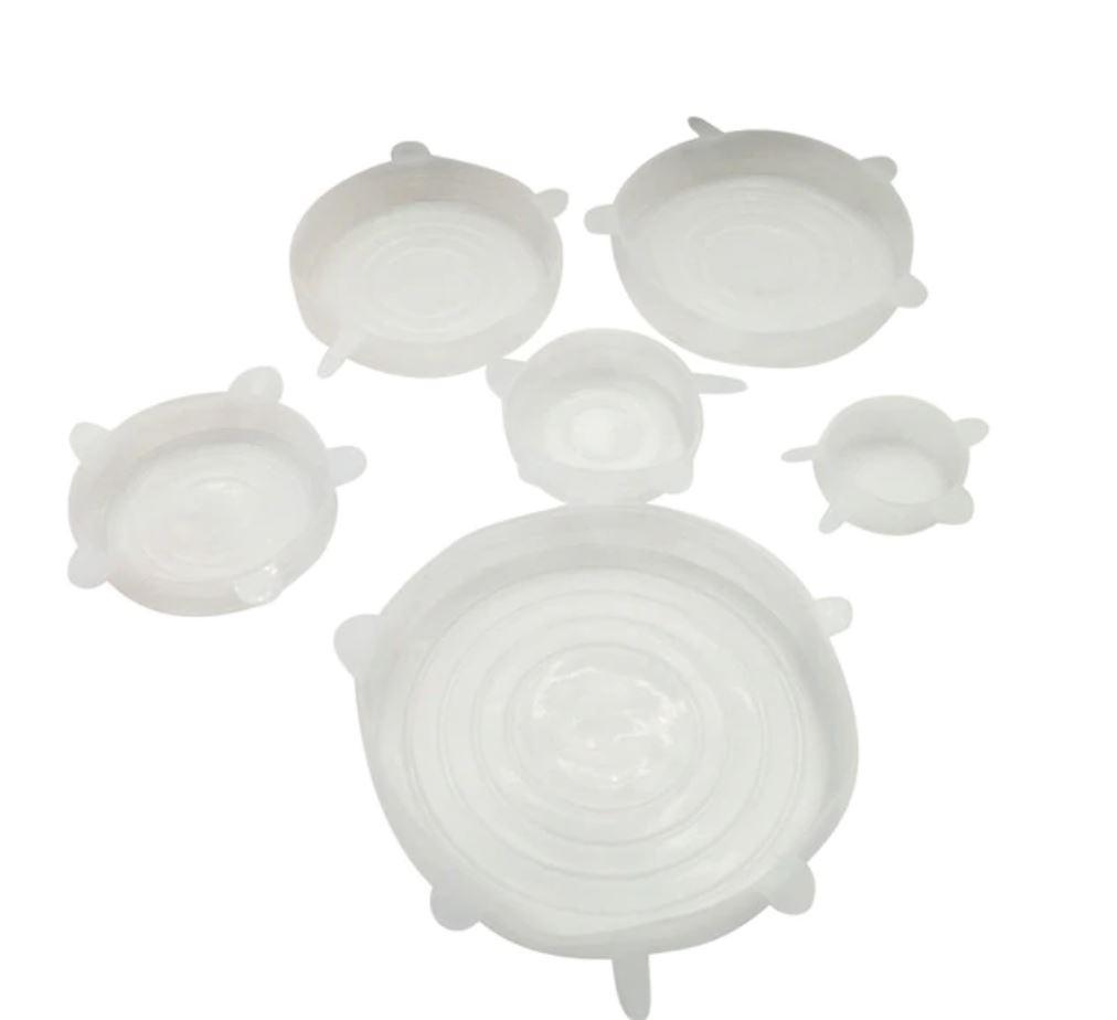 Norvo | Air Tight Silikon Mattrygghet Lokk (Sett med 6)
