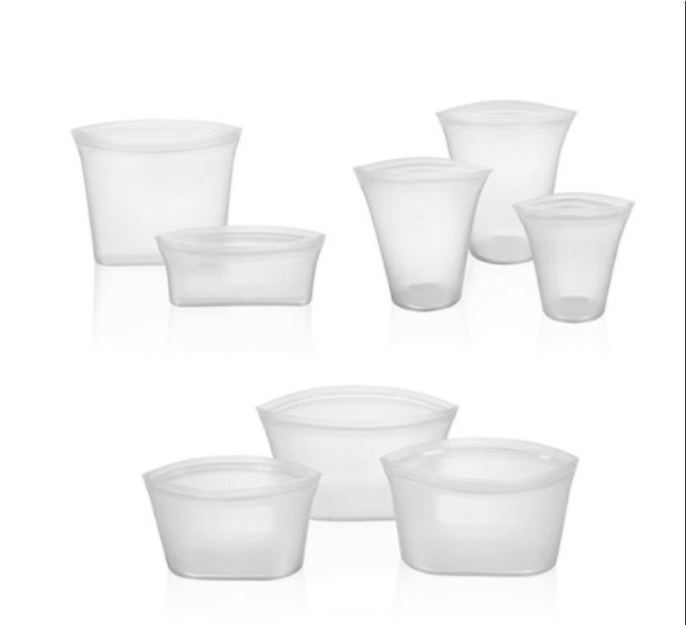 Norvo | Mat- og væskesilikon stående glidelås