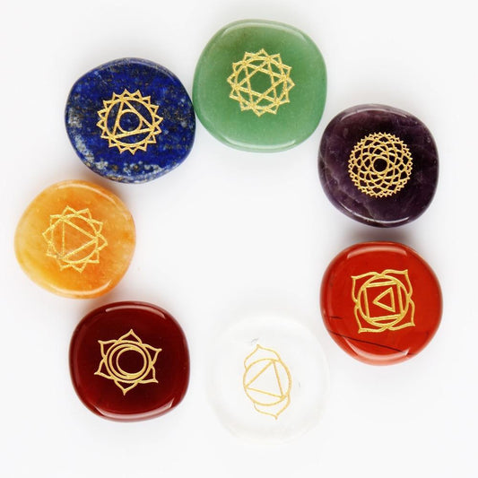 Norvo | Chakra Healing Stones 7 Deler