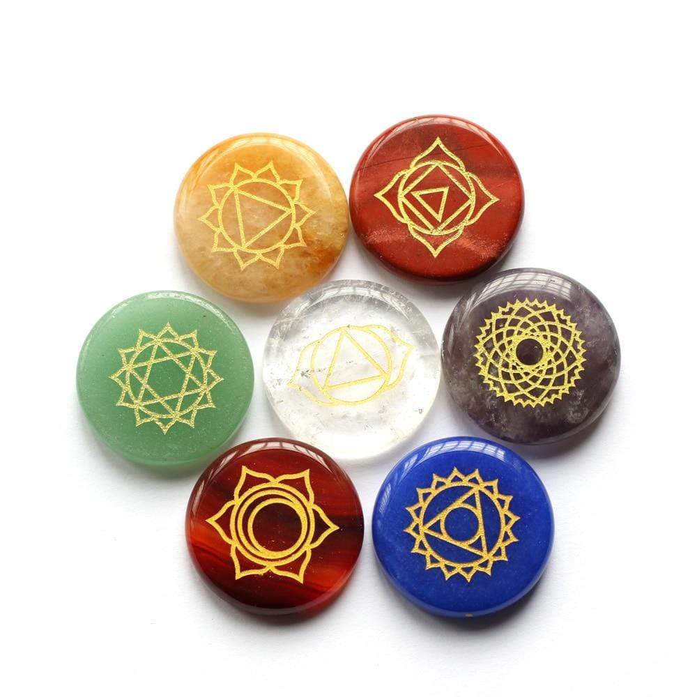 Norvo | Chakra Healing Stones 7 Deler