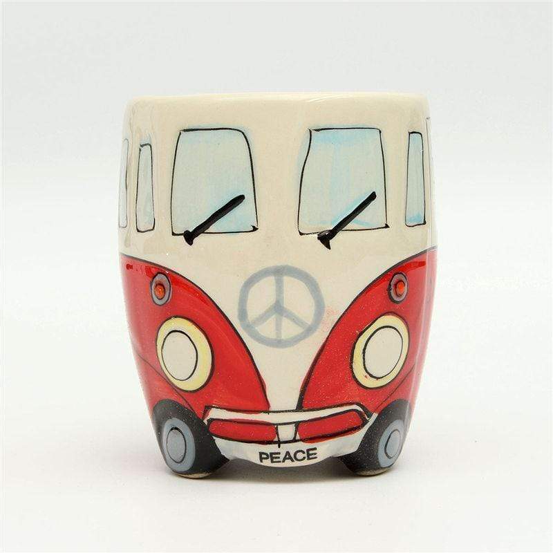Norvo | GroovyCup Camperbus Krus – Retro Keramisk Kaffe Krus 330ml