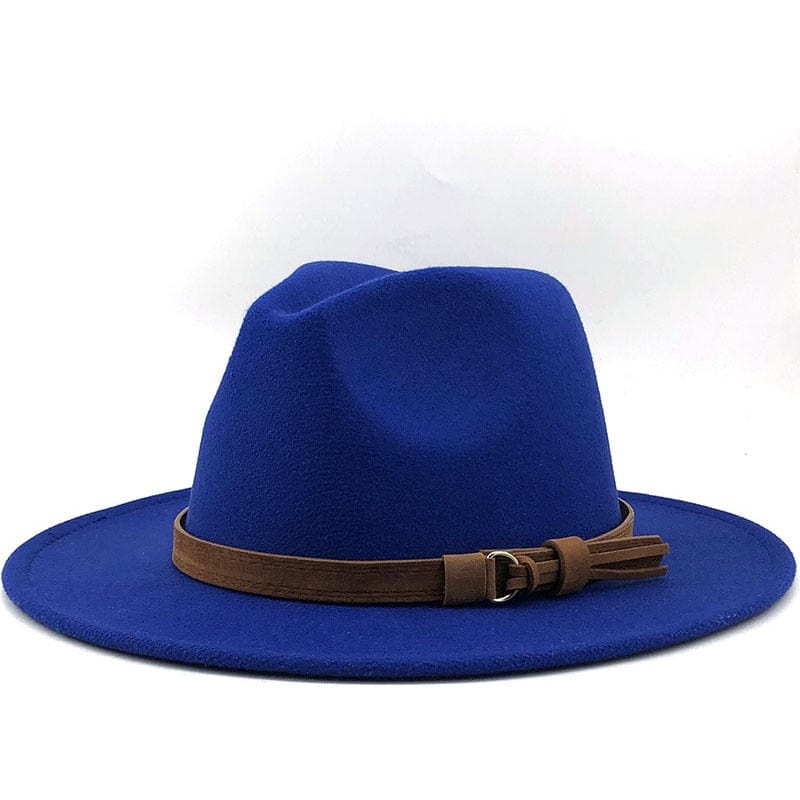 Eridian Fedora Hatt med Lærrem