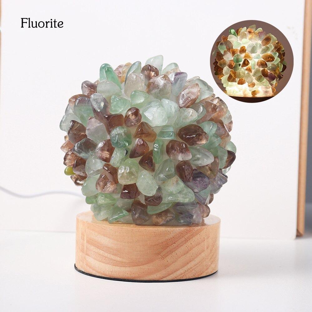 Norvo | Aventurine Kvarts Krystall Lampe