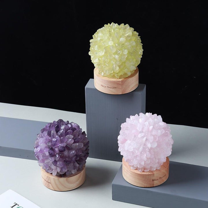 Norvo | Aventurine Kvarts Krystall Lampe