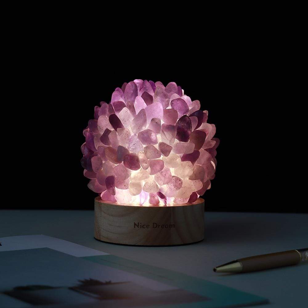 Norvo | Aventurine Kvarts Krystall Lampe