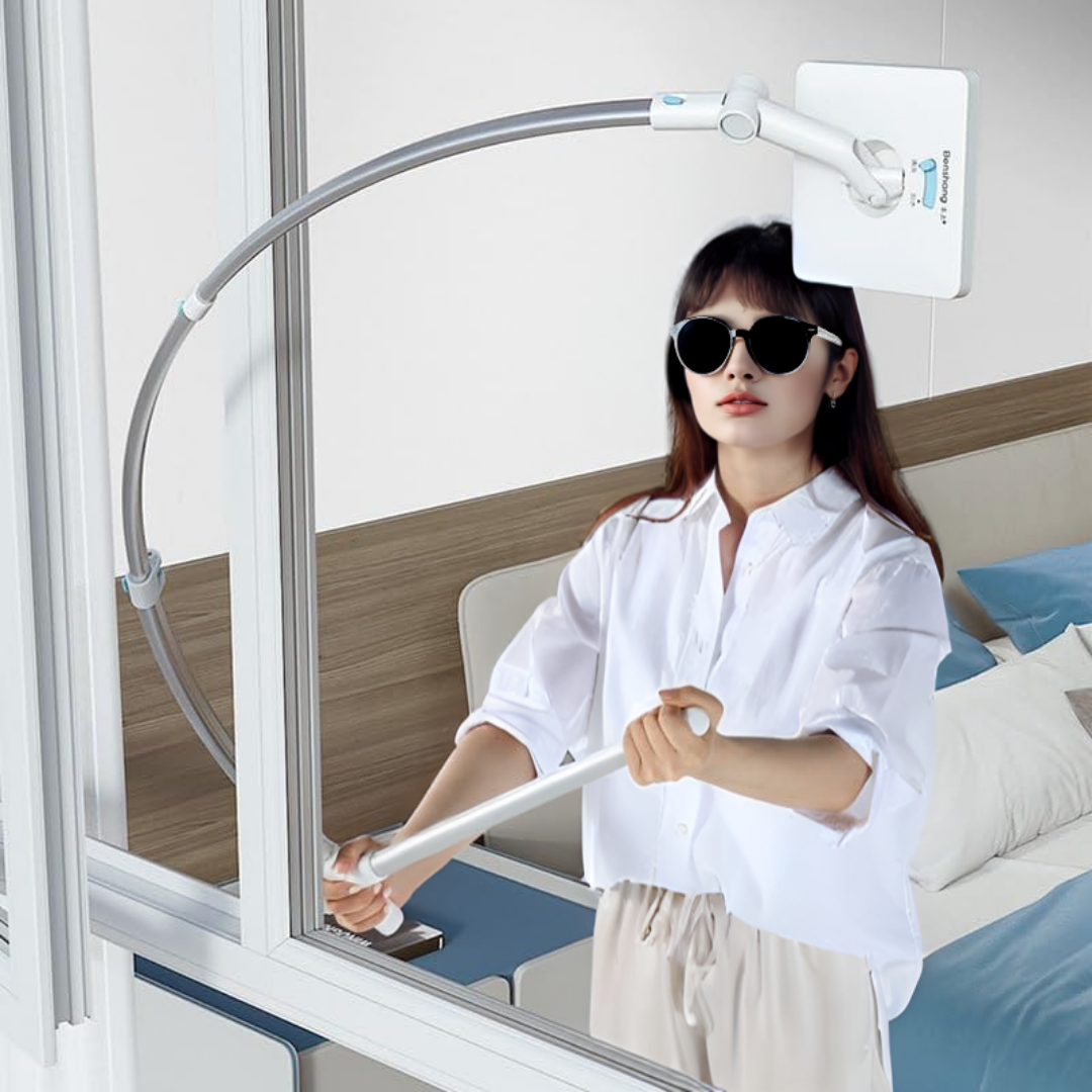 Norvo | Enkel To-sidet Lang Håndtak Vindusvaskebrush