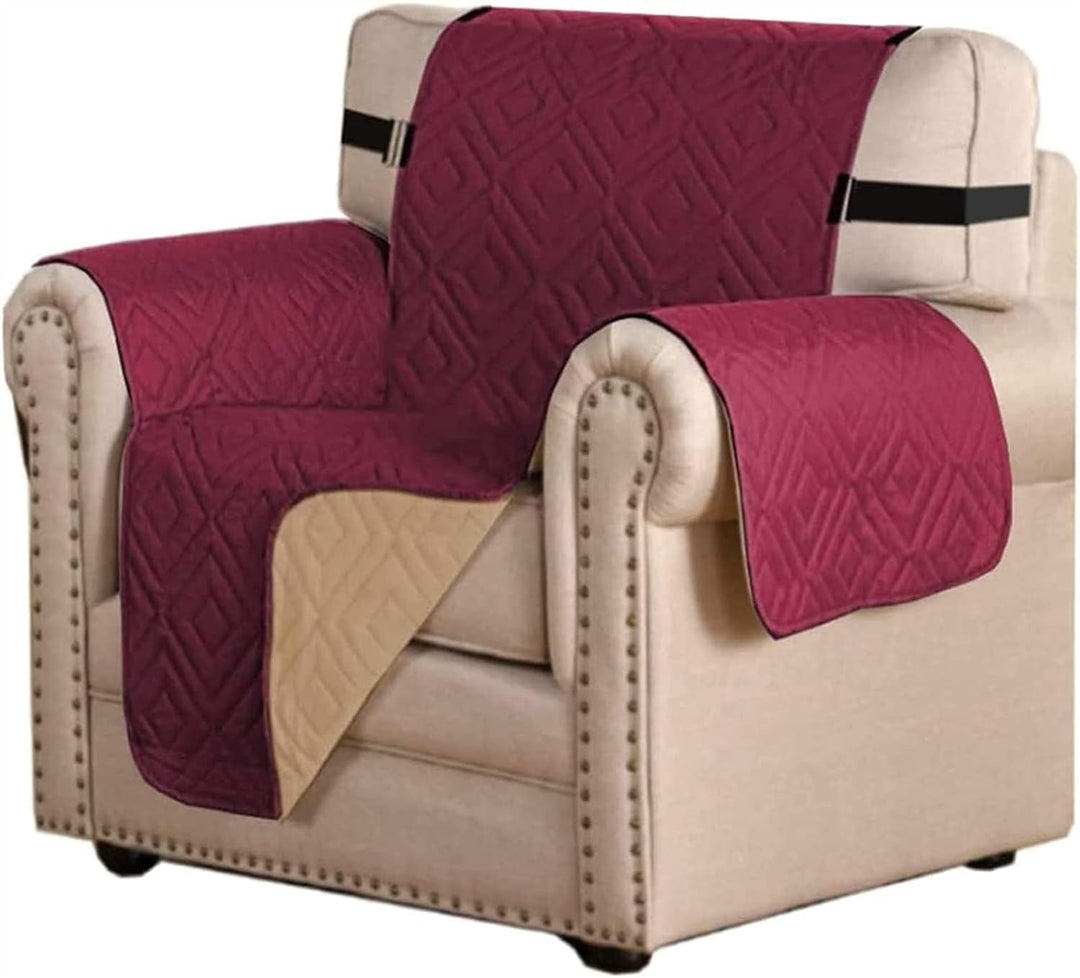 Quilted Sofa Cover Pet Protector Throw Waterproof Sofa Slip Covers 1/2/3 Settee Norvo