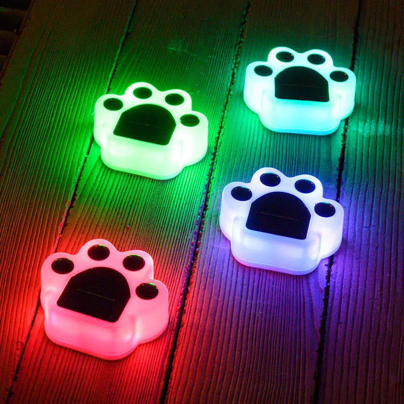 Trådløst solenergi fotavtrykk hagebelysning - PawsGlow Norvo