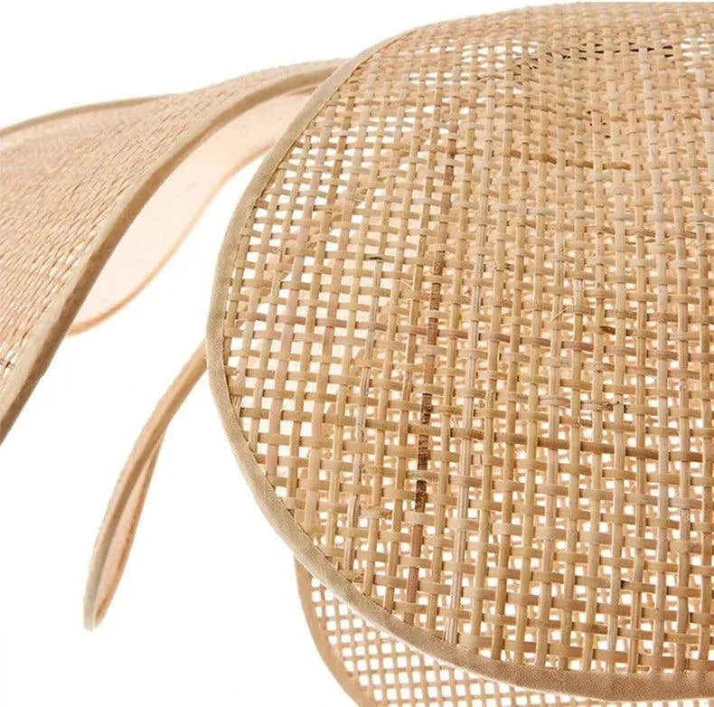 Vevde Petal Chandelier │ Moderne rattan hengende chandelier