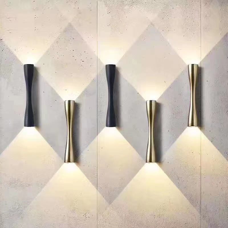 RéconfortGlow – Elegant Vanntett Vegglampe for Innendørs og Utendørs Norvo