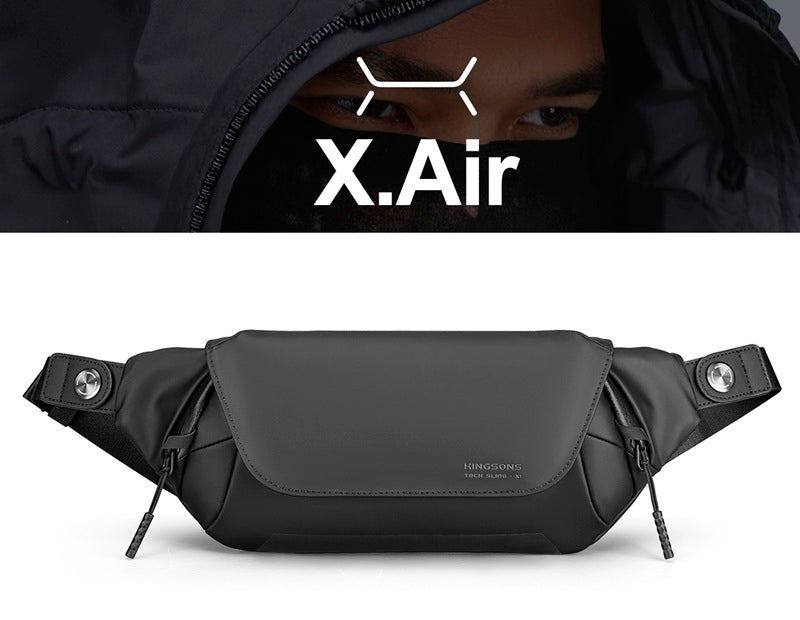 Norvo | Trendy Herre Crossbody Brystveske - Sporty Midjeveske