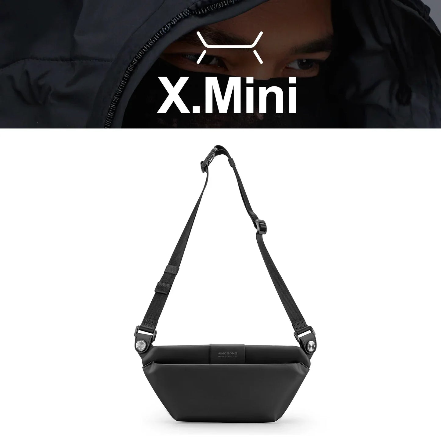 Norvo | Trendy Herre Crossbody Brystveske - Sporty Midjeveske