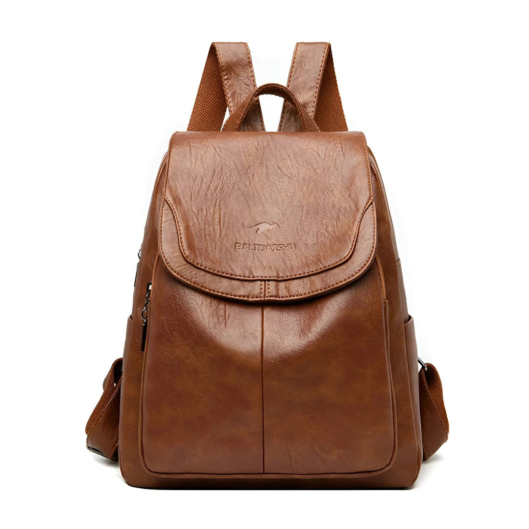 Norvo | Vintage Leather Women's Backpack - Isabella
