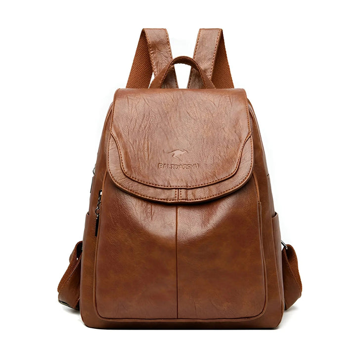 Norvo | Vintage Leather Women's Backpack - Isabella
