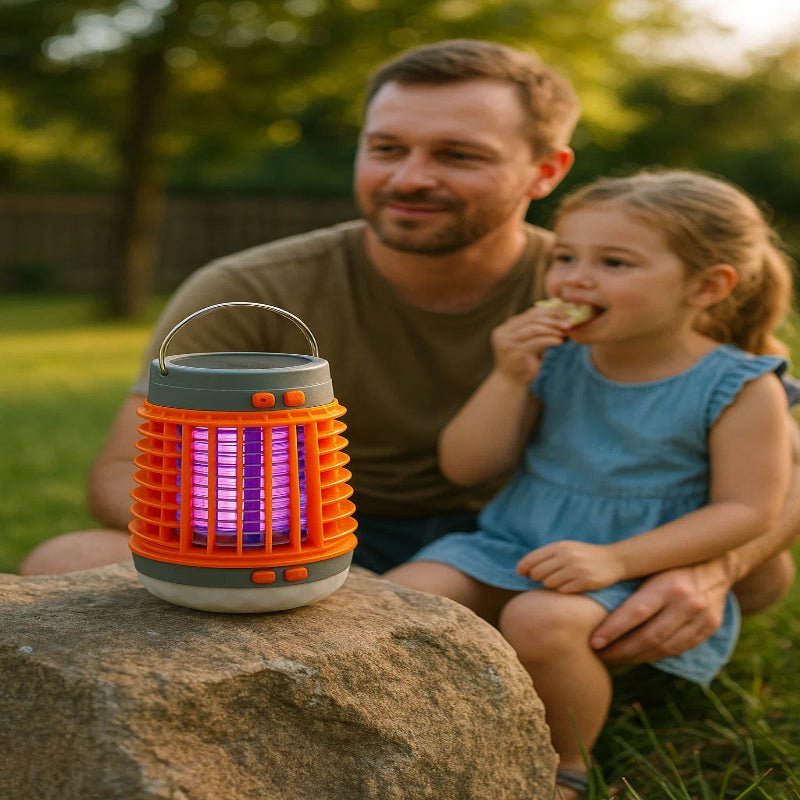 Norvo | ZAPPERLANTERN – 2-i-1 Sol Bug Zapper og Campinglanterne