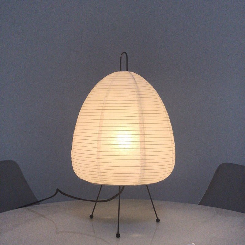Norvo | Zenora – Rispapir bordlampe i japansk wabi-sabi design